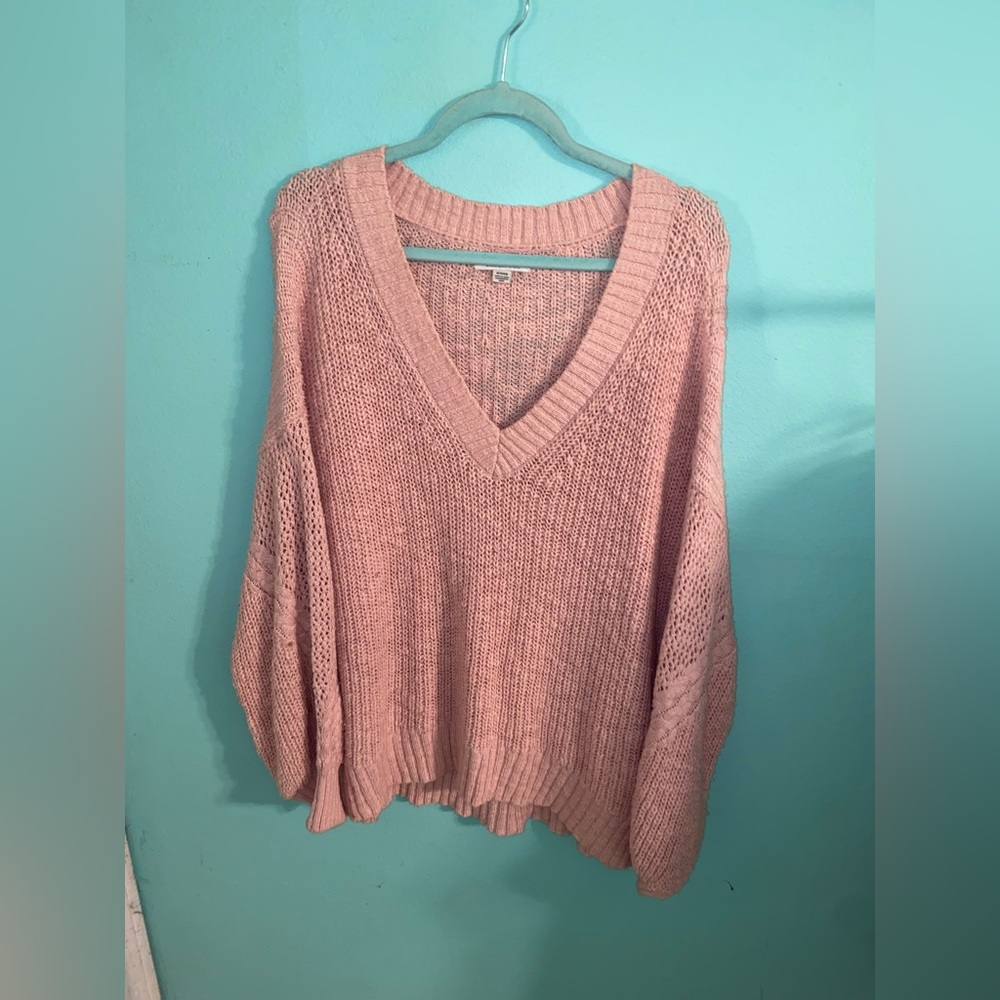 Pink Knitted Sweater